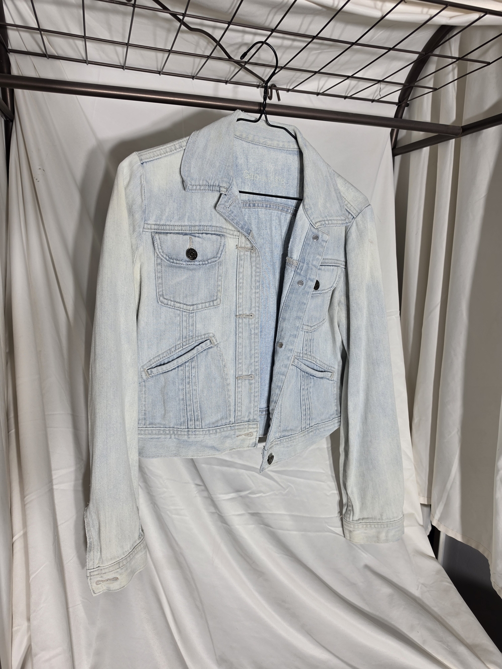 GAP Pale Blue Denim Jacket for Women